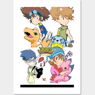 Digimon 2021 Posters and Art